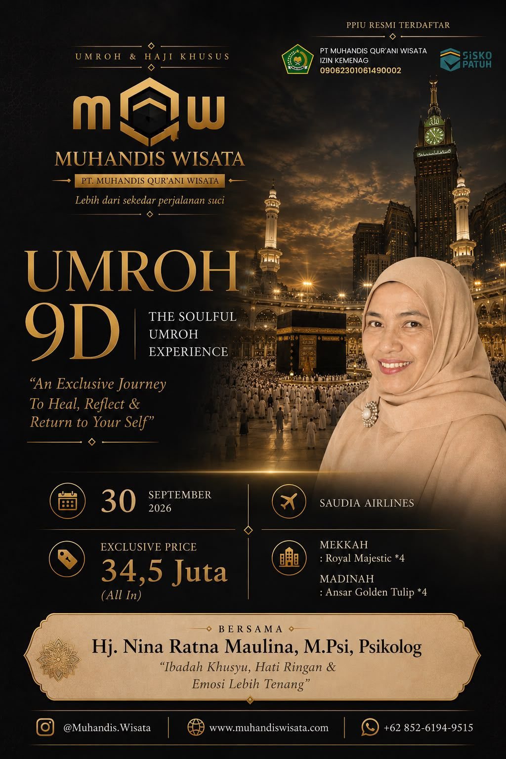 Umroh 9D — The Soulful Umroh Experience
